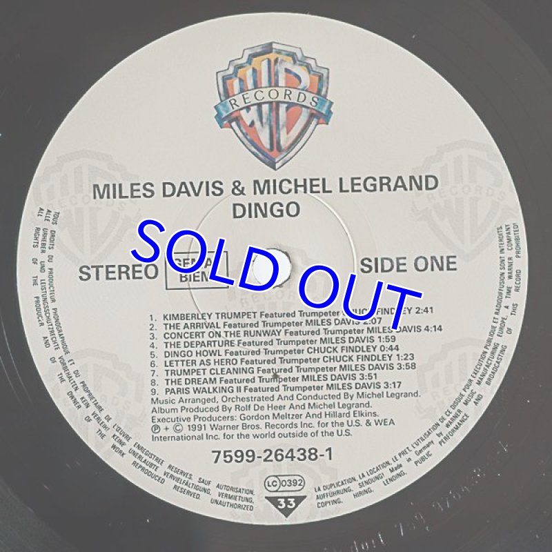 画像4: マイルス・デイヴィス（tp）/DINGO 独盤 (4)
