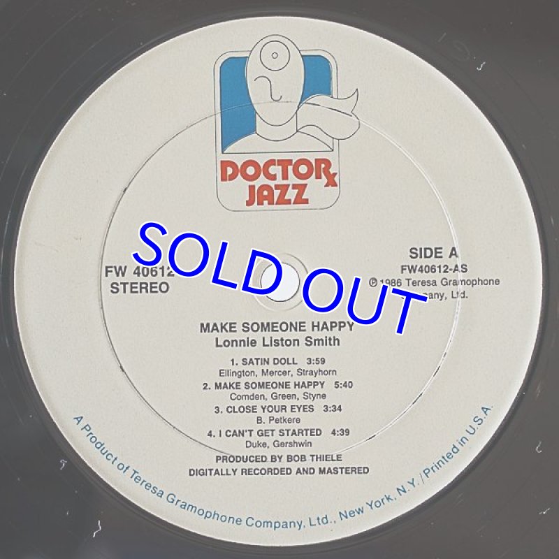 画像4: ロニー・リストン・スミス・トリオ/MAKE SOMEONE HAPPY (4)