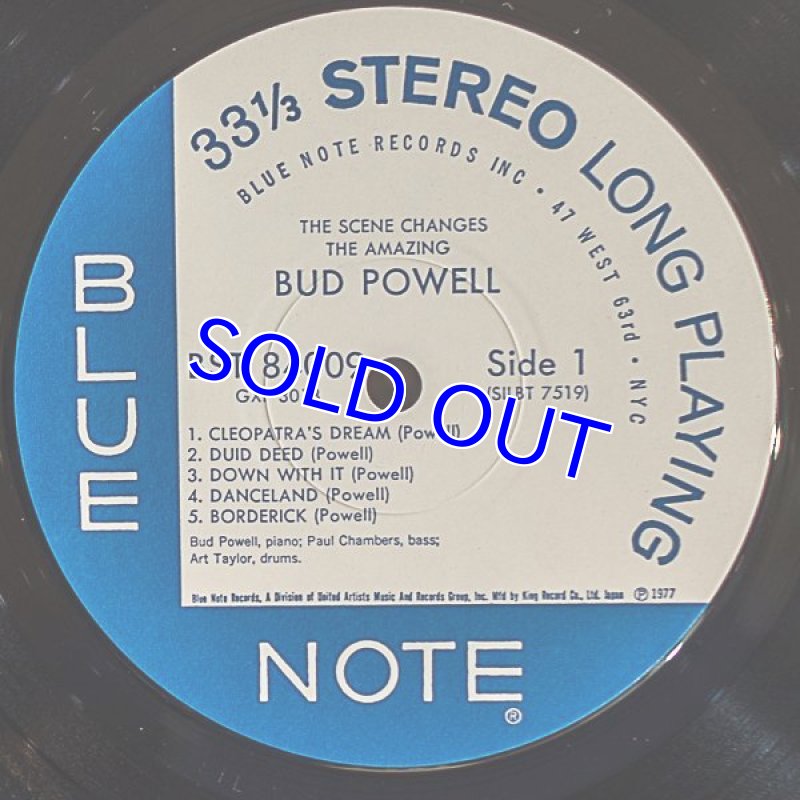 画像3: バド・パウエル(p)/ザ・シーン・チェンジズ(King初回プレス盤) (3)