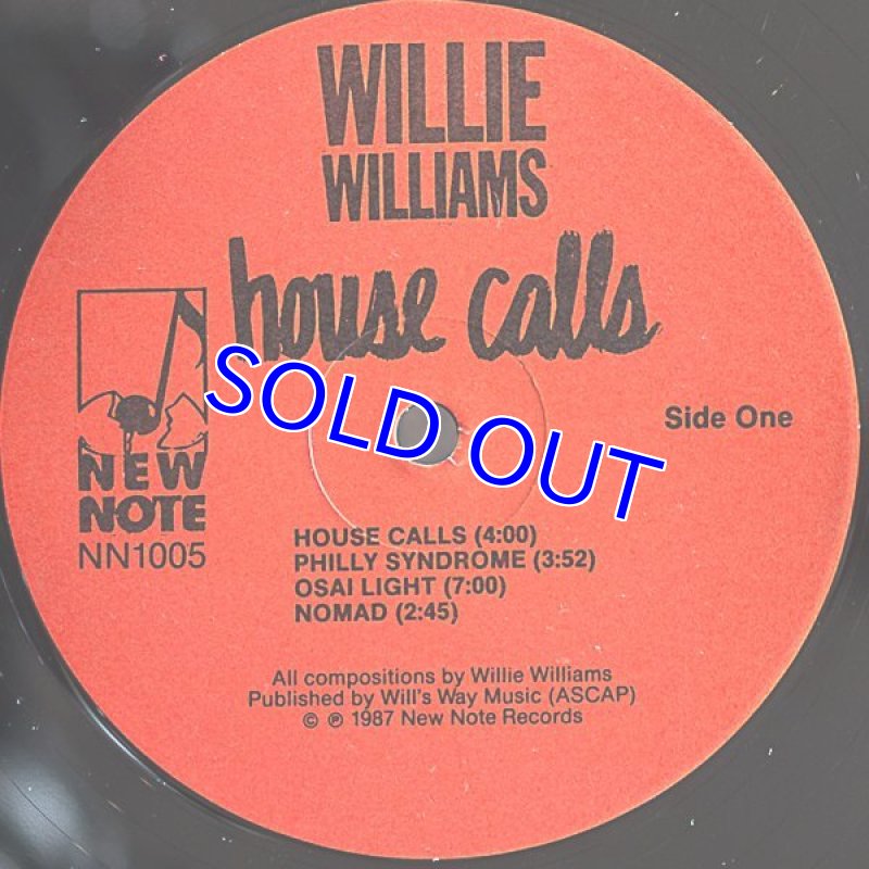 画像5: ウィリー・ウィリアムス(ts)/HOUSE CALLS (5)