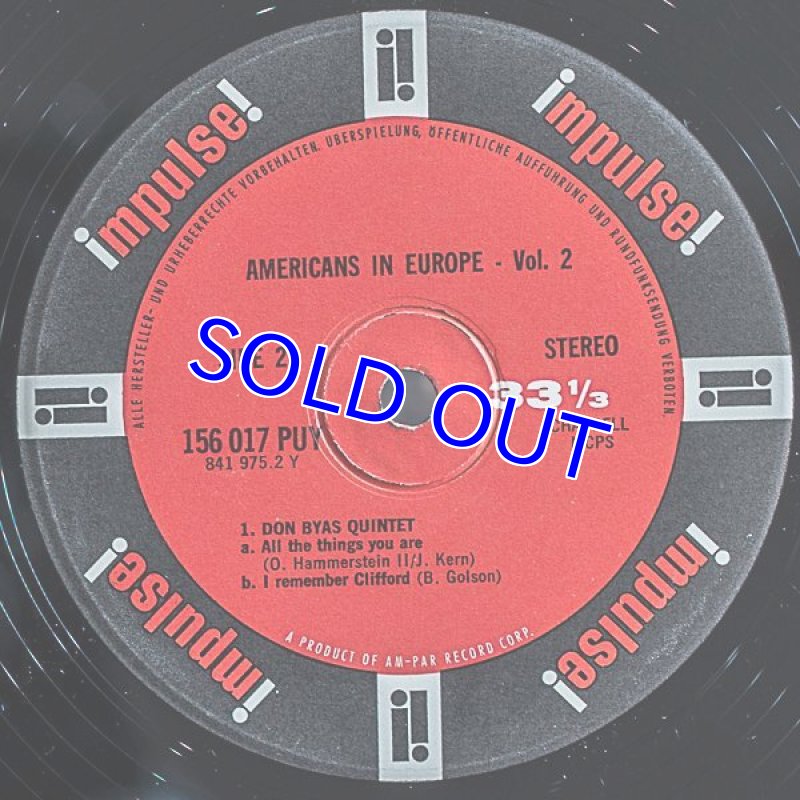 画像4: AMERICANS IN EUROPE Vol.2 (4)