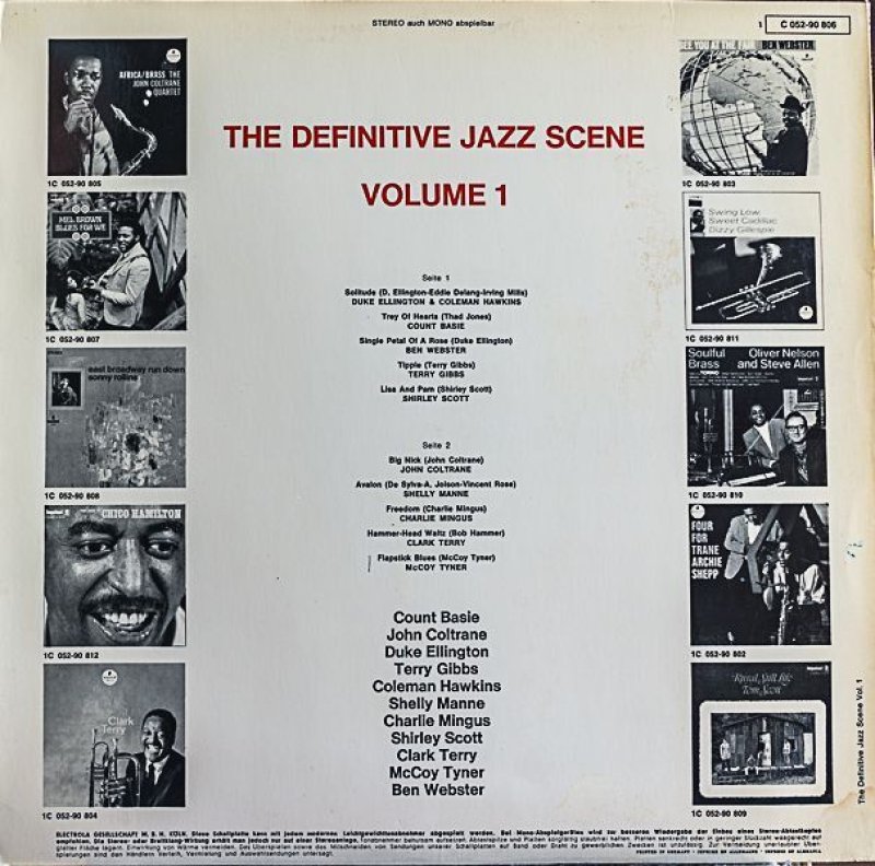 画像2: THE DEFINITIVE JAZZ SCENE VOL.1 (2)