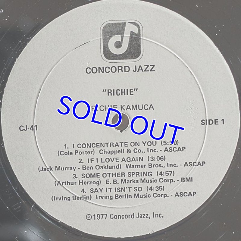 画像4: リッチー・カミューカ(ts)/RICHIE (4)