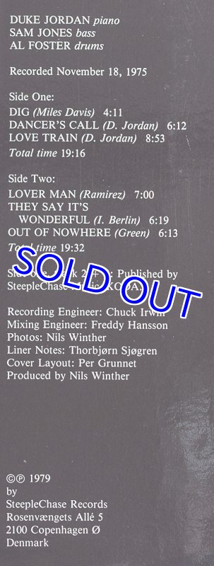 画像3: デューク・ジョーダン・トリオ/LOVER MAN  (3)