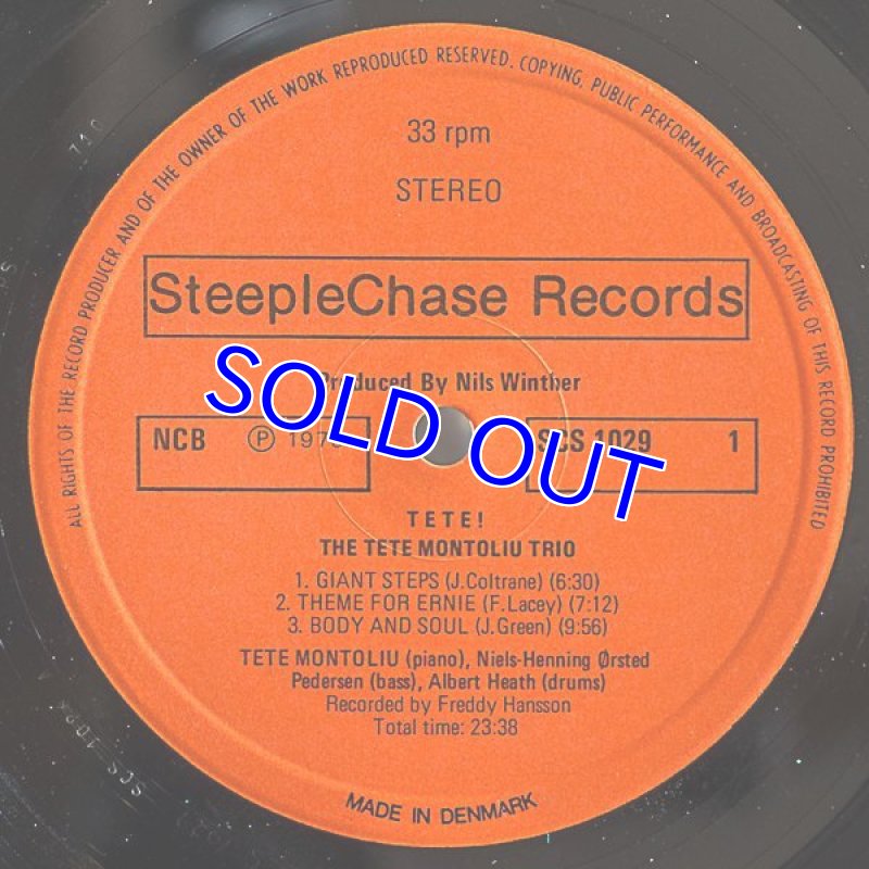 画像3: テテ・モントリュー・トリオ/TETE ! (3)