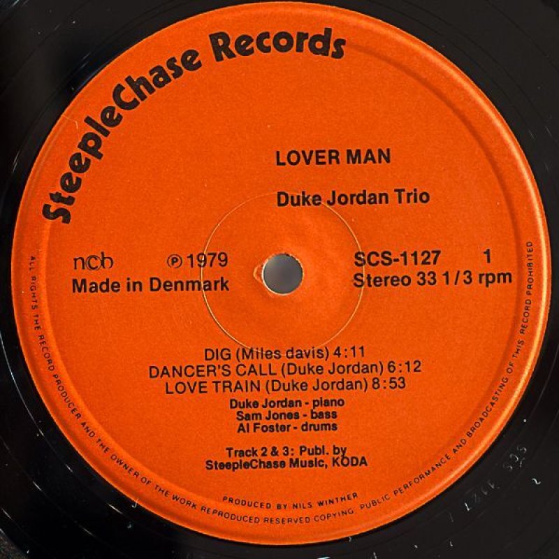 画像4: デューク・ジョーダン・トリオ/LOVER MAN  (4)