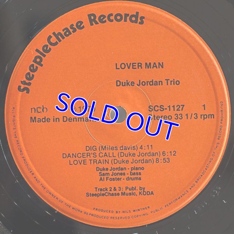 画像4: デューク・ジョーダン・トリオ/LOVER MAN  (4)