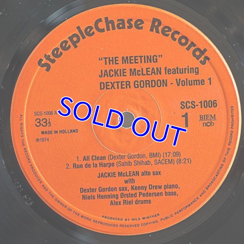画像3: ジャッキー・マクリーン（as）/THE MEETING (3)