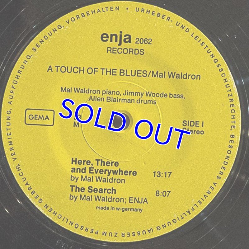 画像3: マル・ウォルドロン(p)/A TOUCH THE BLUES (3)