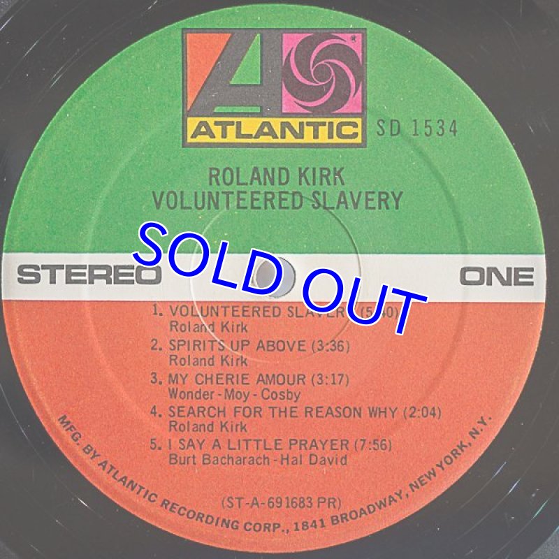 画像4: ローランド・カーク(reed)/VOLUNTEERED ALAVERY (4)
