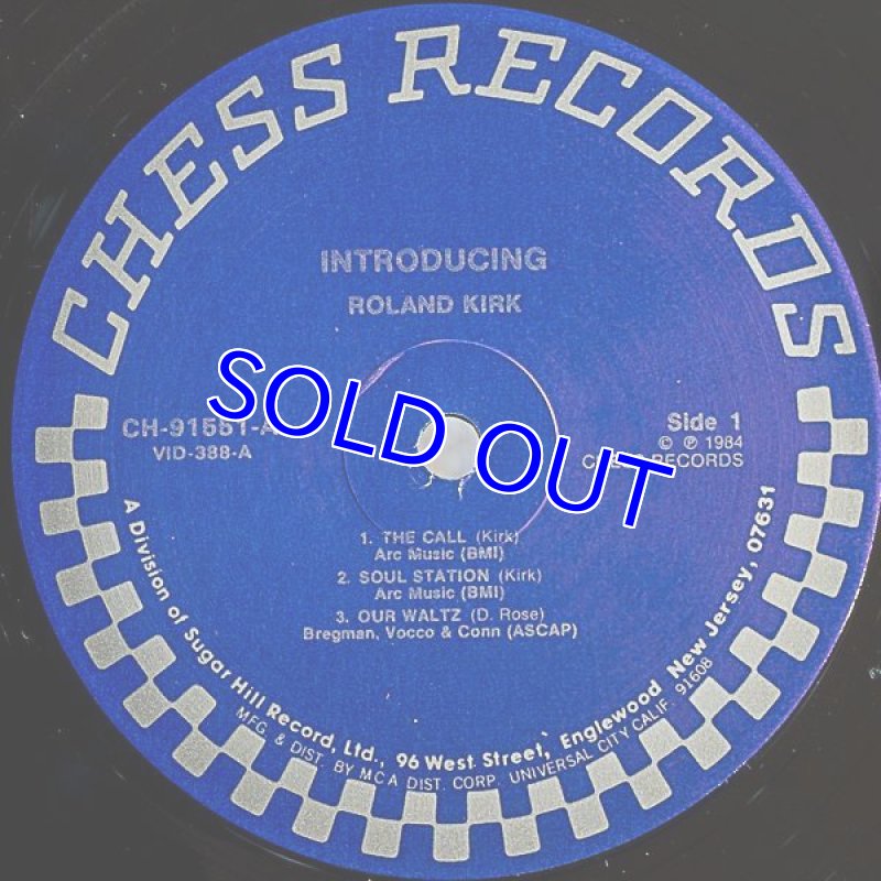 画像3: ローランド・カーク(reed)/INTRODUSING (3)