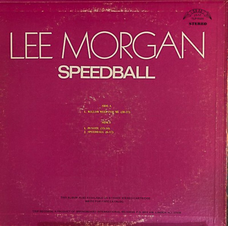 画像2: リー・モーガン(tp)/SPEED BALL (2)