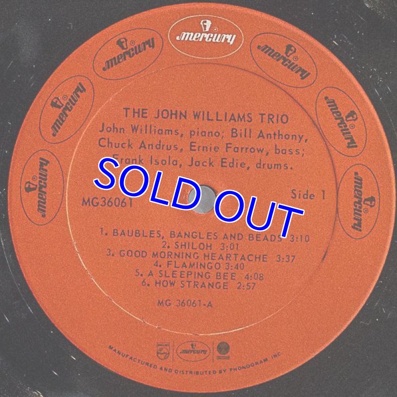 画像3: ジョン・ウィリアムス(p)/THE JOHN WILLIAMS (3)