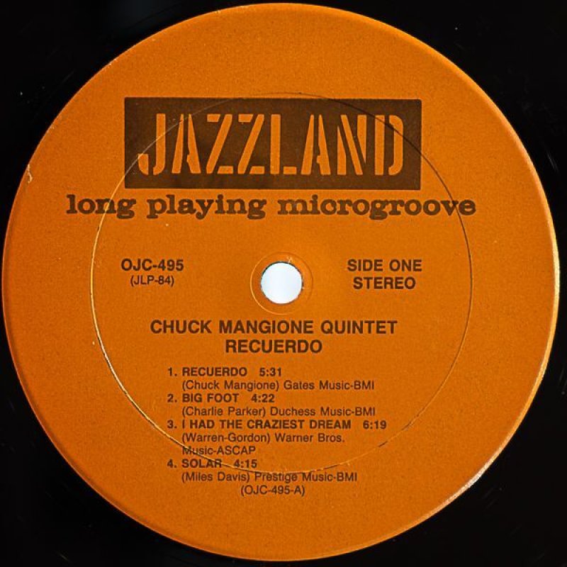 画像4: チャク・マンジョーネ・カルテット/RECUERDO (4)