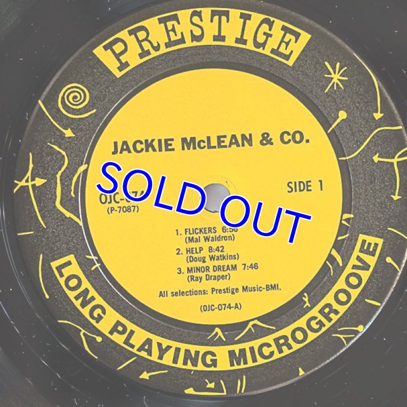 画像3: ジャッキー・マクリーン（as）/＆ CO. (3)