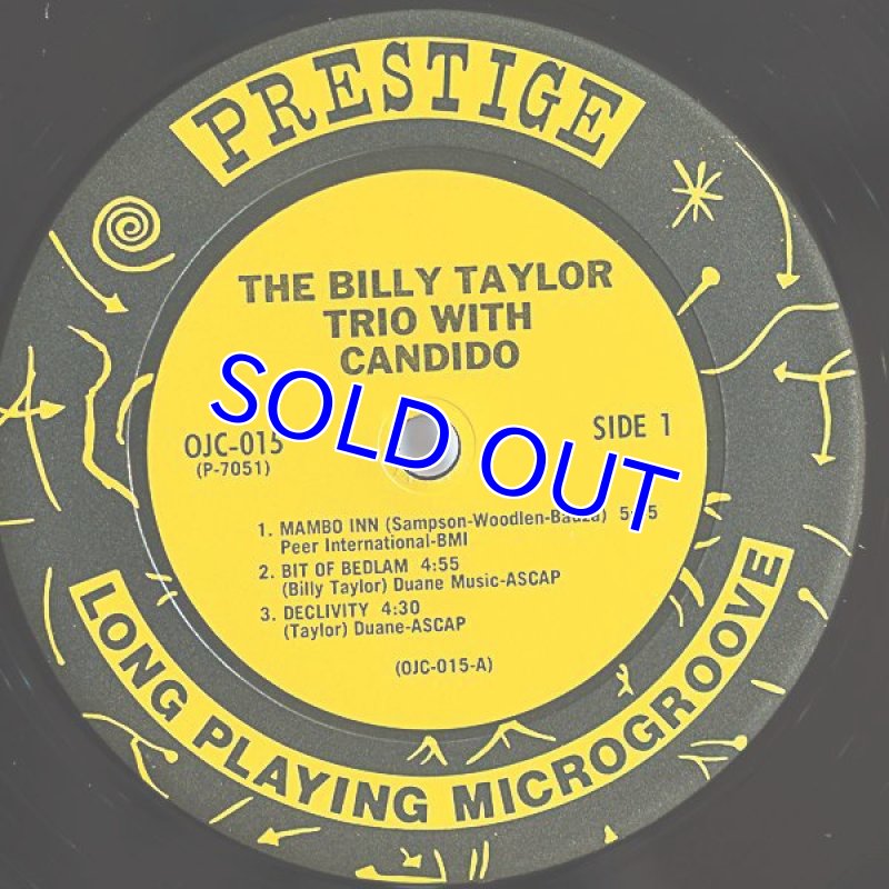 画像3: ビリー・テイラー・トリオ/WITH CANDIDO (3)