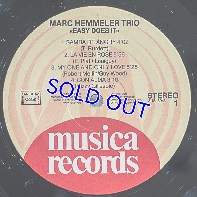 画像3: マーク・ヘムラー(p)/EASY DOES IT (3)
