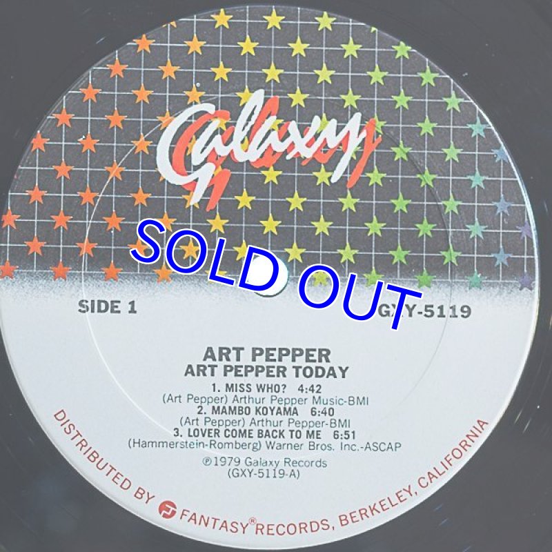 画像4: アート・ペッパー(as)/ART PEPPER TODAY (4)
