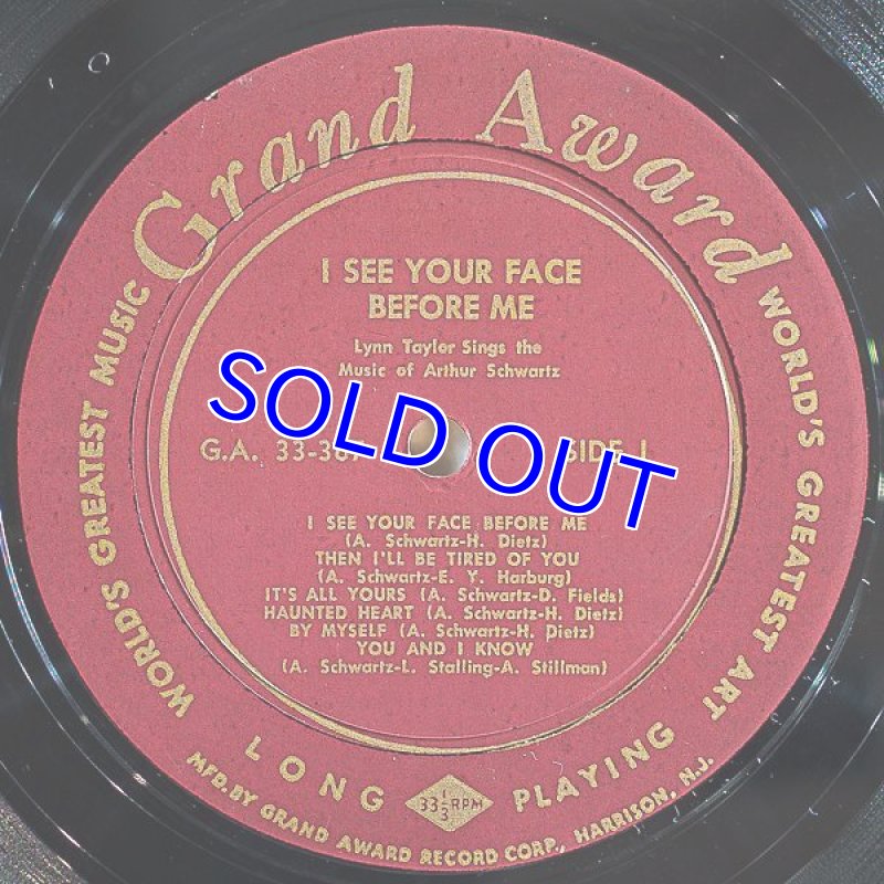 画像3: リン・テイラー/I SEE YOUR FACE BEFORE ME (ご商談中) (3)