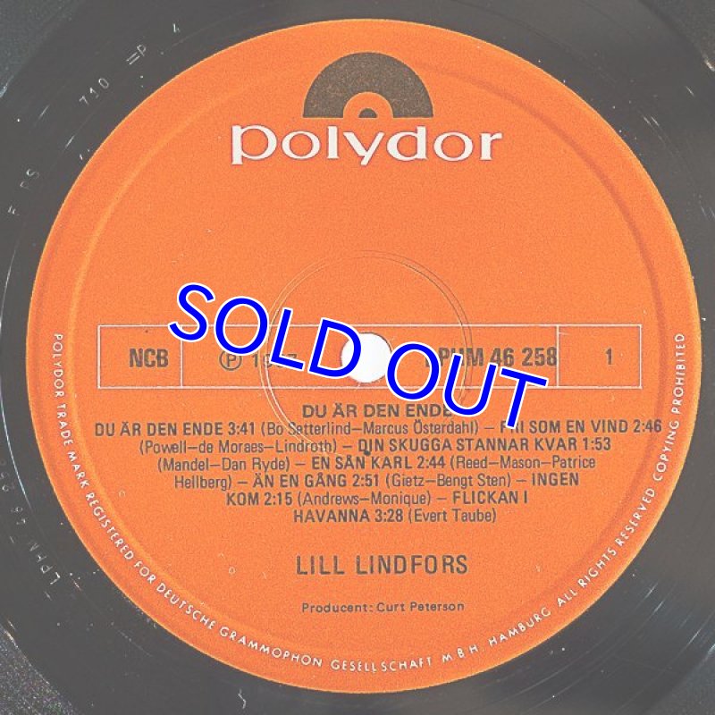 画像3: リル・リンドフォース/DU AR DEN ENDE (3)