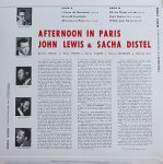 画像2: ジョン・ルイス＆サッシャ・ザイデル/AFTERNOON IN PARIS (2)