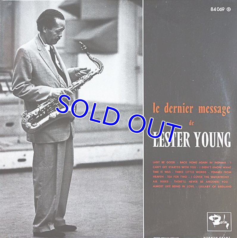 画像1: レスター・ヤング（ts）/LE DERNIER MESSAGE DE LESTER YOUNG (1)