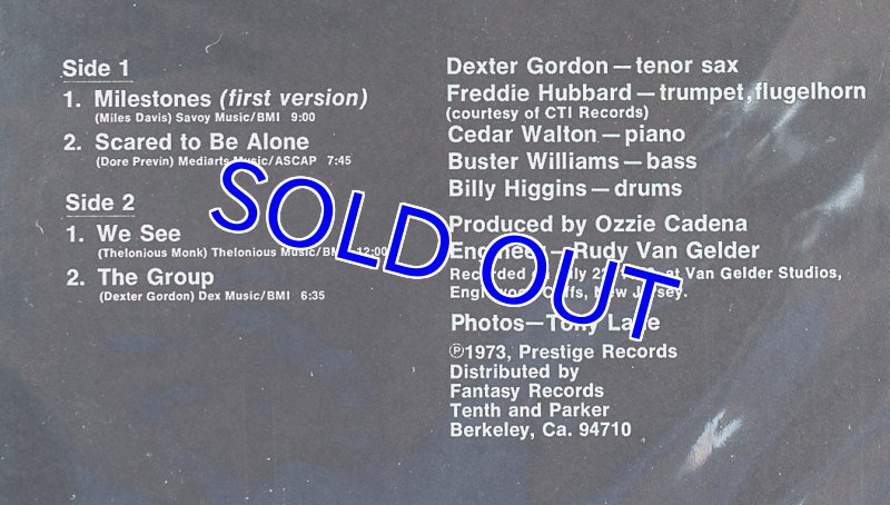 画像3: デクスター・ゴードン(ts)/GENERATION (3)