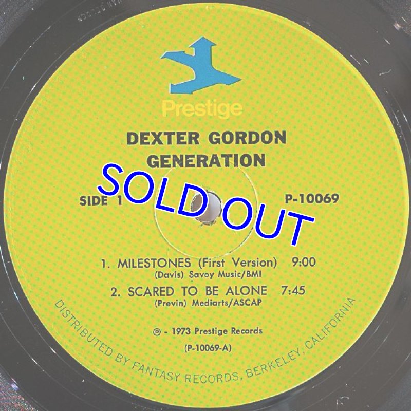 画像4: デクスター・ゴードン(ts)/GENERATION (4)