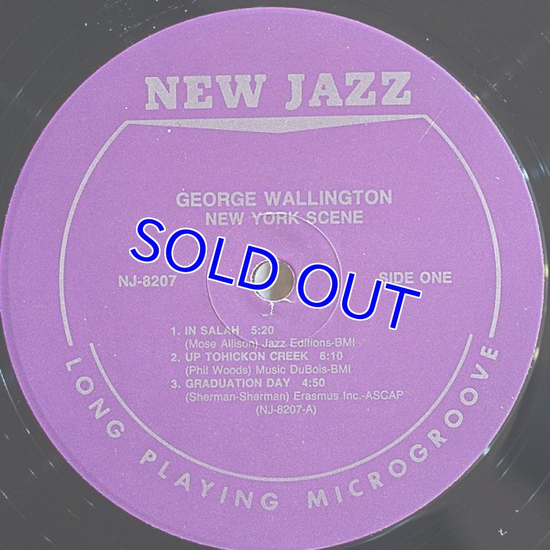 画像3: ジョージ・ウォリントン(p)/NEW YORK SCENE(WAVE盤) (3)