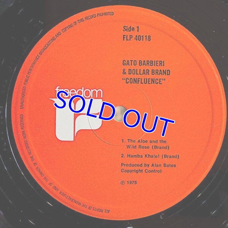 画像3: ガトー・バルビエリ（ts）/CONFLUENCE (3)