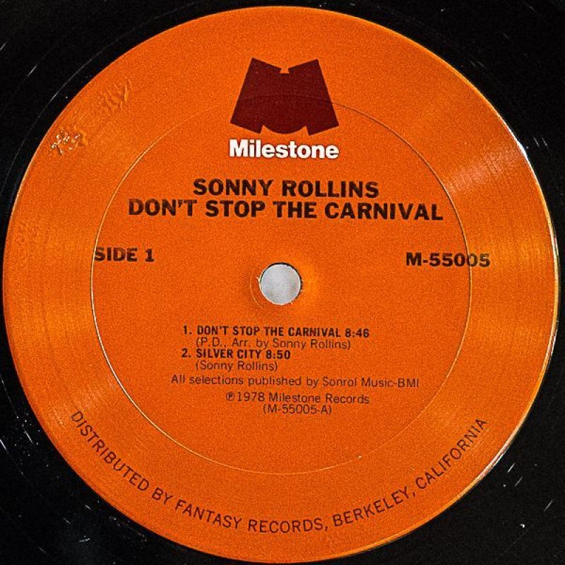 画像3: ソニー・ロリンズ(ts)/DON'T STOP THE CARNIVAL (3)