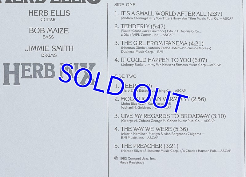 画像3: ハーブ・エリス(g)/HERB MIX (3)