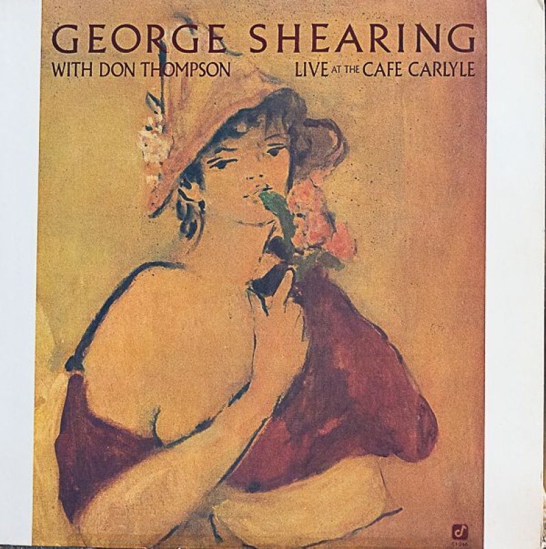 画像1: ジョージ・シアリング（p）/LIVE AT THE CAFE CARLYLE (1)