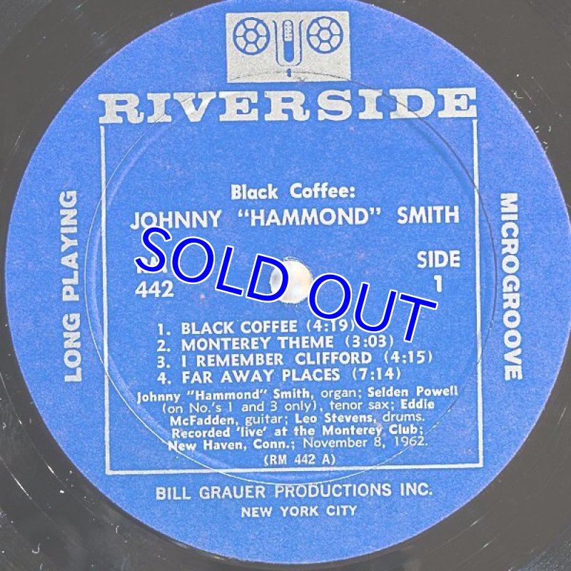画像4: ジョニー・ハモンド・スミス(org)/Black Coffee (4)