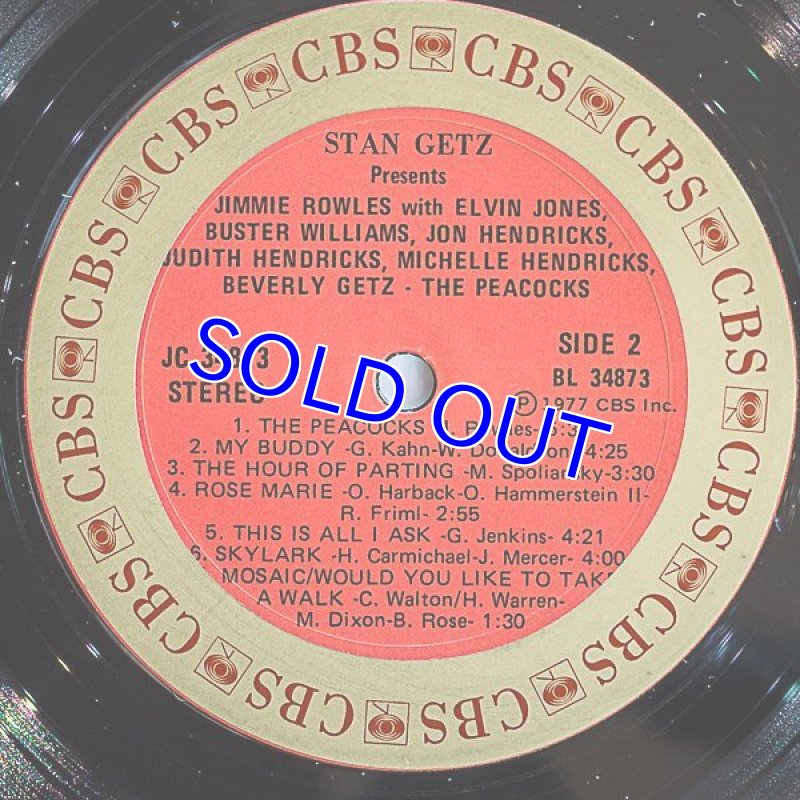 画像4: ジミー・ロウルズ(p)/THE PEACOCKS (4)