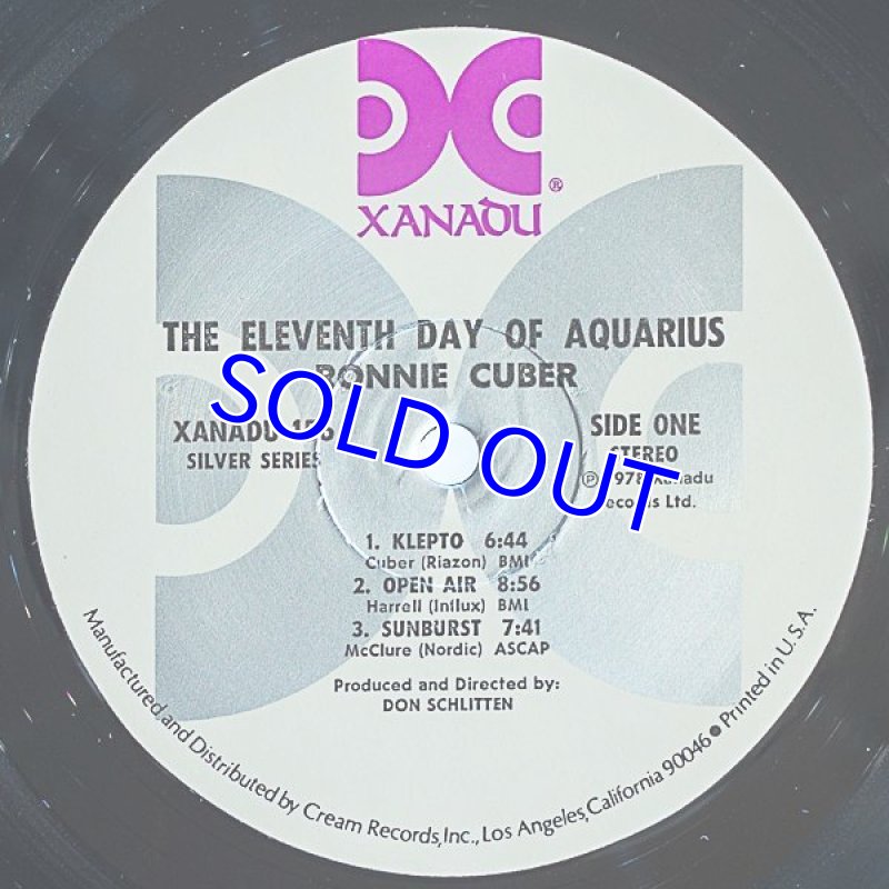 画像4: ロニー・キューバー(bs)/THE ELEVENTH DAY OF AQUARIUS (4)