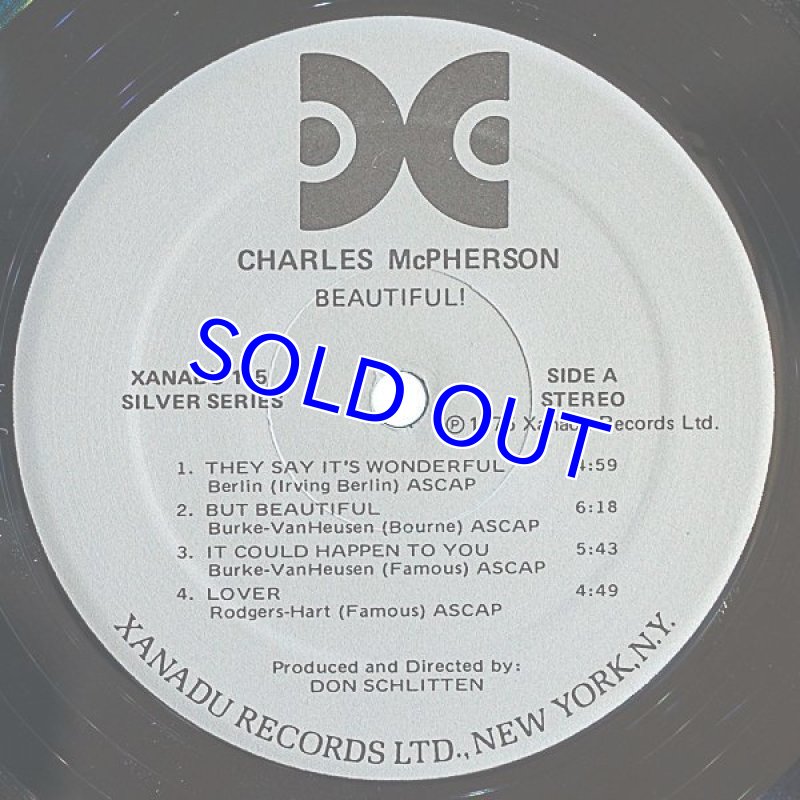 画像4: チャールス・マクファーソン(as)/BEAUTIFUL! (4)