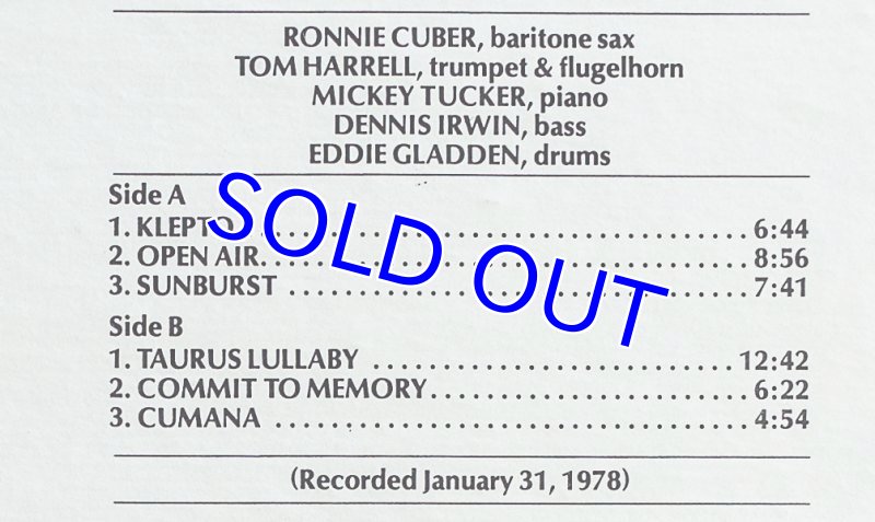 画像3: ロニー・キューバー(bs)/THE ELEVENTH DAY OF AQUARIUS (3)