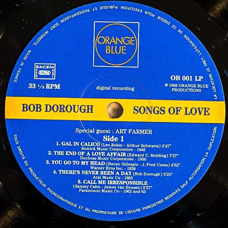 画像4: ボブ・ドロー/SONG OF LOVE (4)