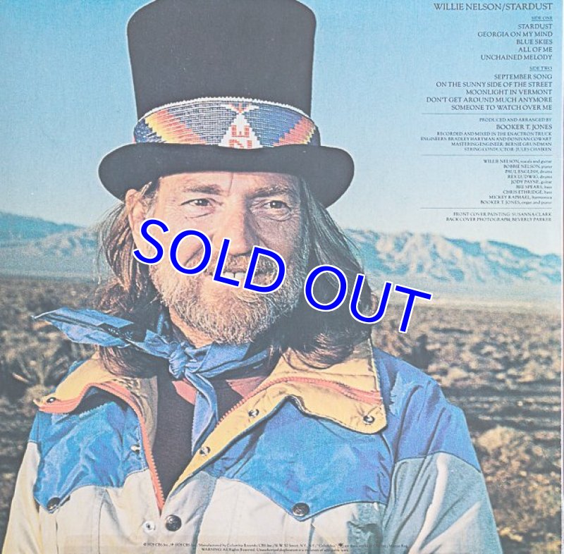 画像2: ウィリー・ネルソン/STARDUST(US盤) (2)