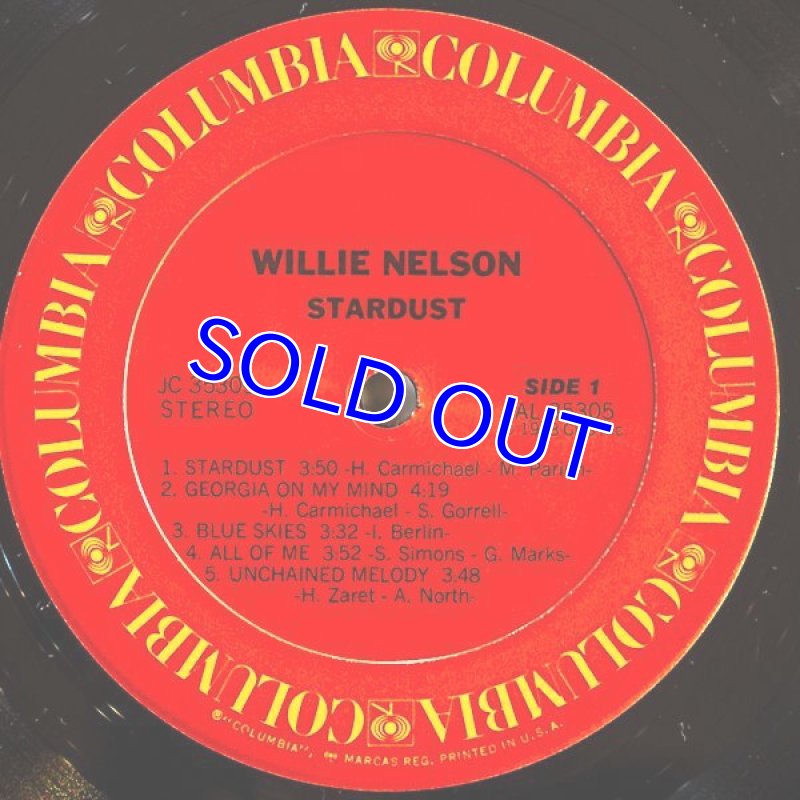 画像4: ウィリー・ネルソン/STARDUST(US盤) (4)