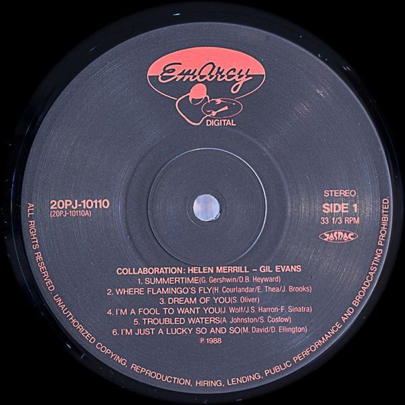 画像3: ヘレン・メリル/コラボレーション (3)