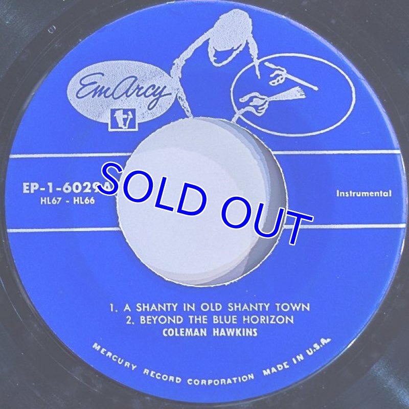 画像5: コールマン・ホーキンス(ts)/the bean(EP盤) (5)