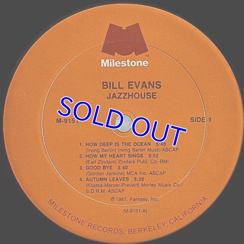画像4: ビル・エヴァンス(p)/JAZZHOUSE (4)
