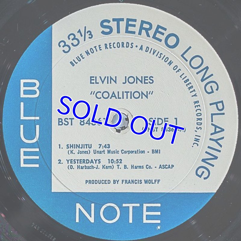 画像3: エルヴィン・ジョーンズ（ds）/COALITION (3)