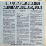 画像2: シダー・ウォルトン（p）/A NIGHT AT BOOMER'S Vol.1 (2)