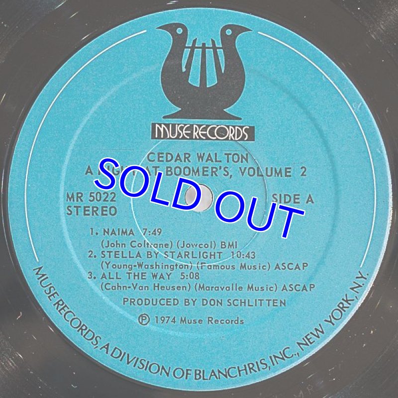 画像3: シダー・ウォルトン(p)/A NIGHT AT BOOMER'S Vol.2 (3)