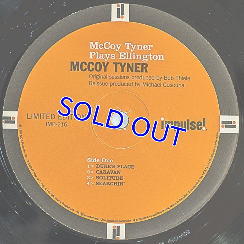 画像3: マッコイ・タイナー(p)/PLAYS ELLINGTON (3)