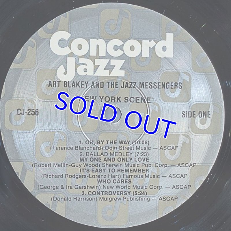 画像3:  アート・ブレイキー&ジャズ・メッセンジャーズ/NEW YORK SCENE (3)