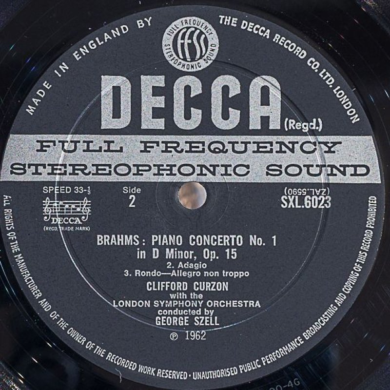 画像4: クリフォード・カーゾン（pf）/ブラームス：ピアノ協奏曲第1番作品15 (4)